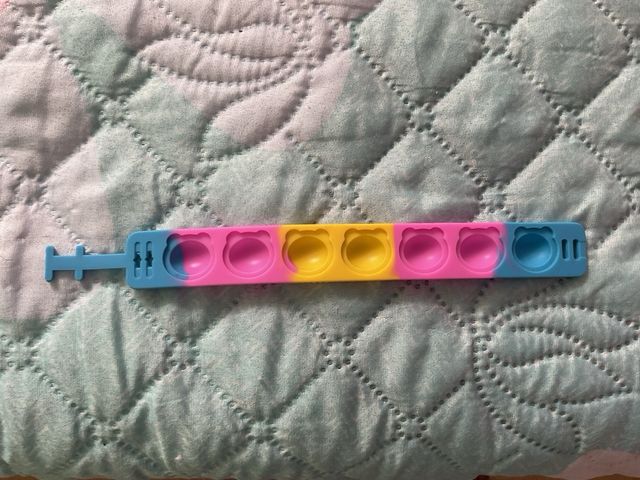 Pulsera Pop It Oso Multicolor