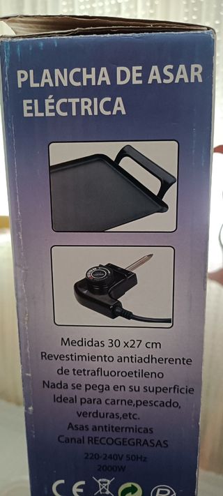 Plancha Asar Eléctrica Dolphin DPA2000FH