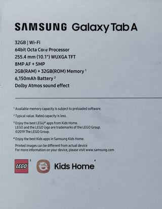 Samsung Galaxy Tab A 10.1 32GB WiFi Plateada
