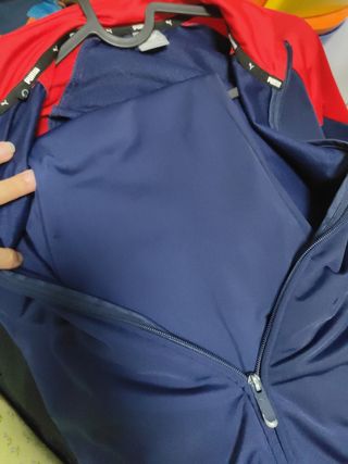 Chándal Puma Azul y Rojo talla 11-12