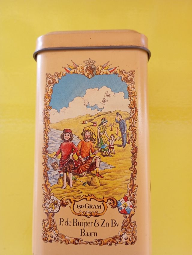 Caja antigua De Ruijter Chocolate Vlokken