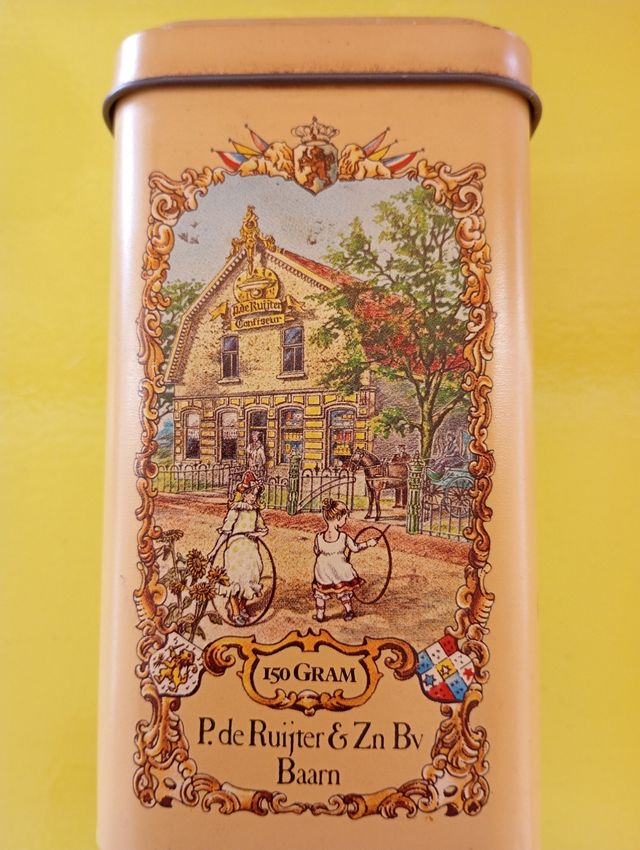 Caja antigua De Ruijter Chocolate Vlokken