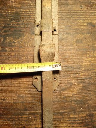 Paletto per portone antico in ferro