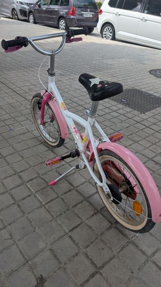 Bicicleta Btwin 16 pulgadas niña