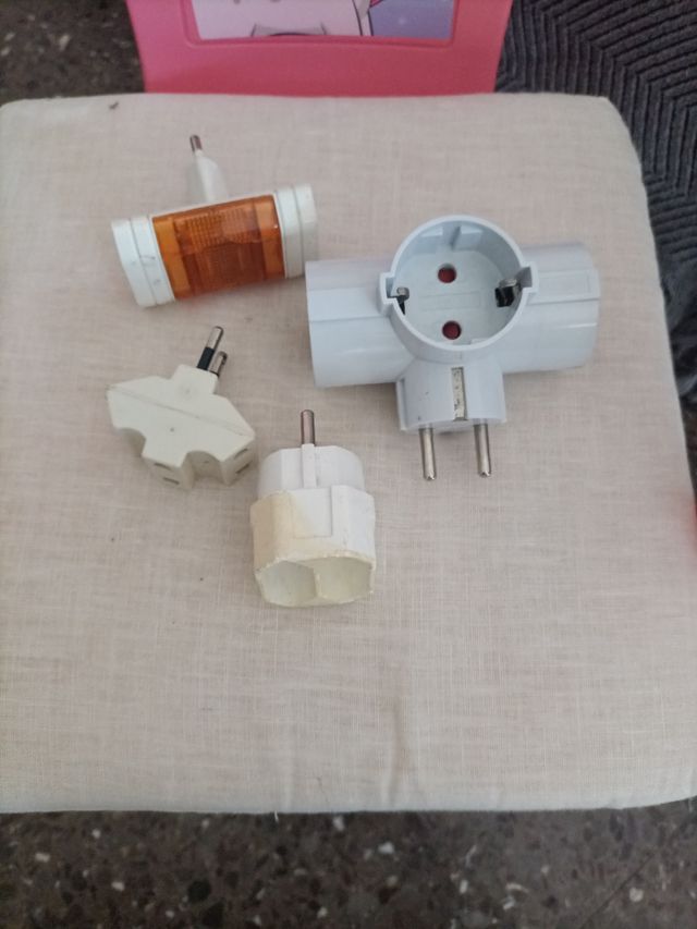 Enchufes dobles y triples