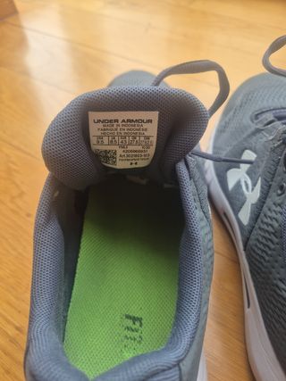 Zapatillas Under Armour Talla 43 Gris