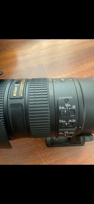 Nikon 70-200mm f/2.8 VR II Teleobjetivo