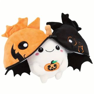 Peluche Fantasmino Pipistrello Zucca Halloween