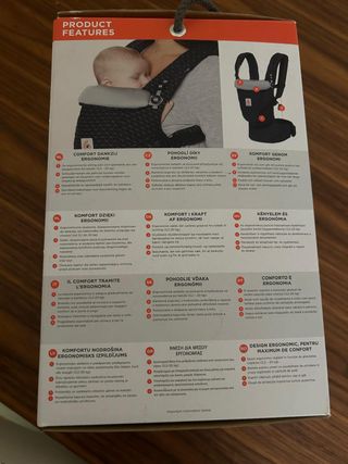 Mochila Ergobaby Adapt 3 Posiciones