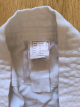 Kimono Karate Blanco. Niño. T 120