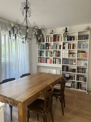 Lámpara de diseño único.