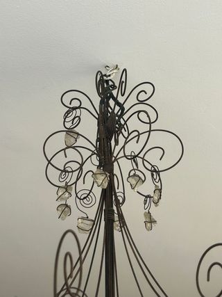 Lámpara de diseño único.