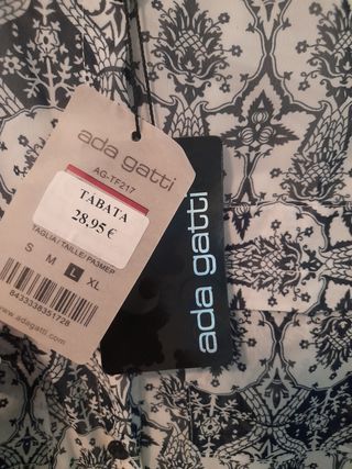 Mono largo Ada Gatti blanco y negro