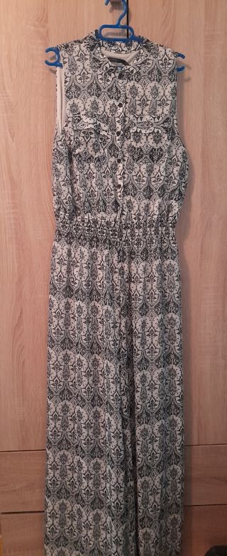 Mono largo Ada Gatti blanco y negro