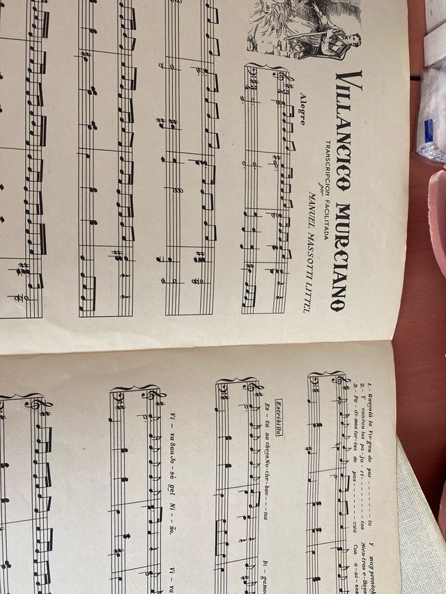 Partituras Villancicos Populares