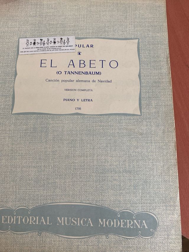 Partituras Villancicos Populares