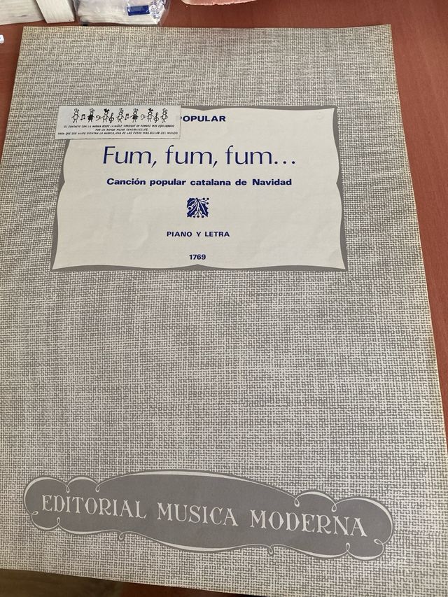 Partituras Villancicos Populares