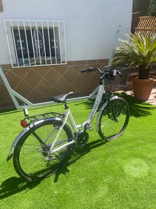 Bicicleta Paseo Biocycle Pure City Blanca 