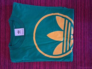 Camiseta Adidas Verde y Amarilla
