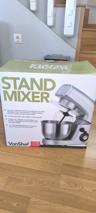 Batidora Amasadora VonShef 1200W 5.5L