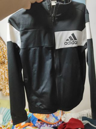 Chándal Adidas Negro Talla S 11-12 años