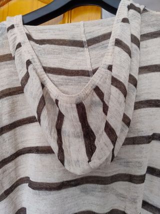 Jersey Zara Man Rayas Transparentes