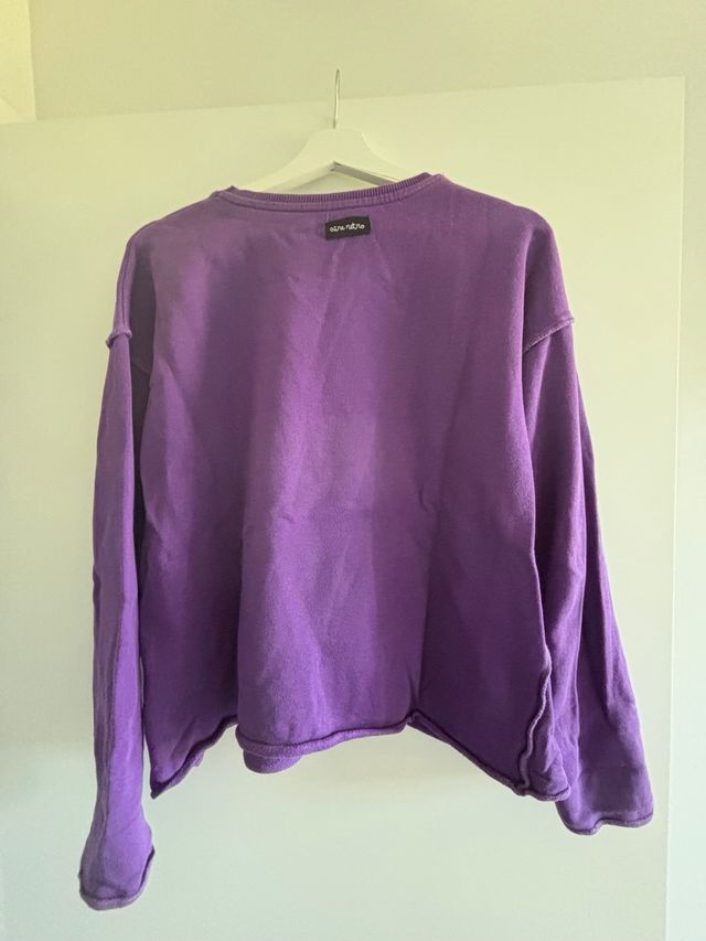 Sudadera Morada Talla S