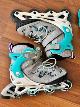 Patines en línea ajustables para niños Oxelo