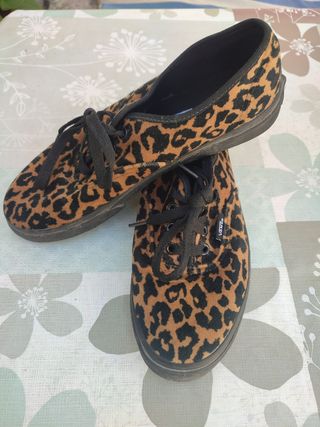 Deportivas Vans Animal Print Talla 37