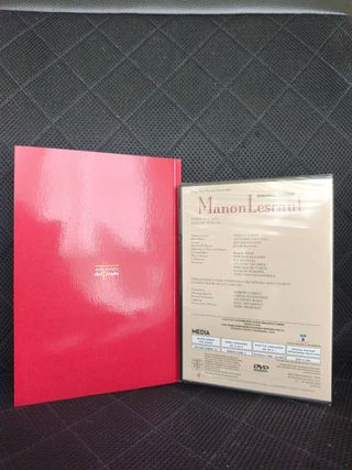 Libro y DVD Manon Lescaut Ópera