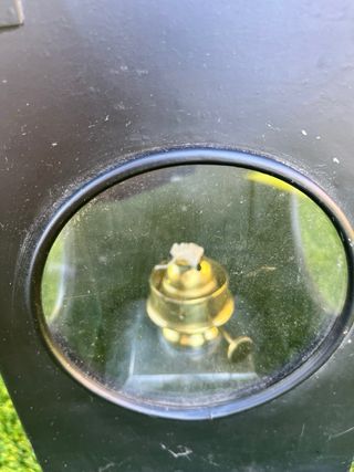 Farol antiguo de tren original