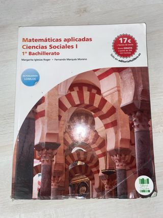 MATEMÁTICAS APLICADAS A LAS CIENCIAS SOCIALES I