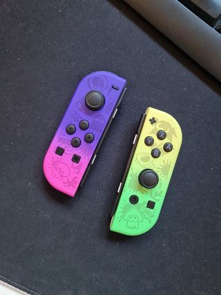 Mando tipo Joy-Con Nintendo Switch estilo Splatoon