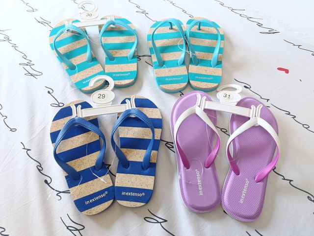 Pack chanclas 29, 30, 31 y 32