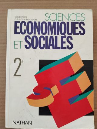 Ciencias economicas  y sociales en francés