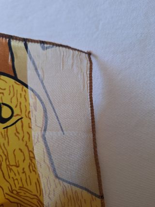 Foulard Picasso Marrón y Amarillo