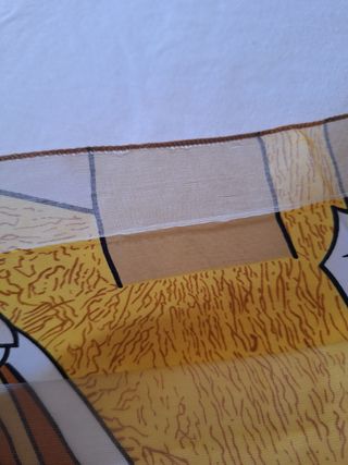 Foulard Picasso Marrón y Amarillo