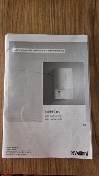 Caldera Vaillant ecoTEC pro VMW, 24 kW