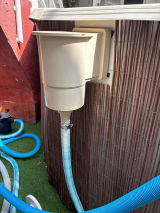 Piscina elevada 3.60x3.60x1.20 aluminio