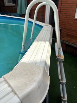 Piscina elevada 3.60x3.60x1.20 aluminio
