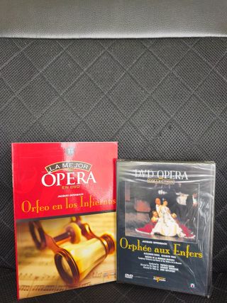 Libro y DVD Orfeo en los Infiernos Ópera