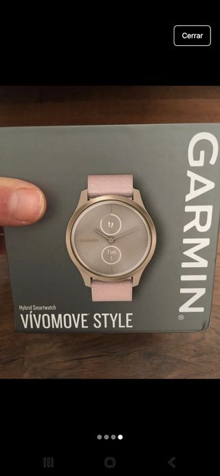 Reloj Garmin Beige