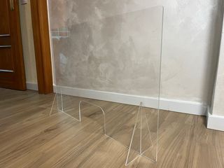 Mampara Protectora Oficina Transparente