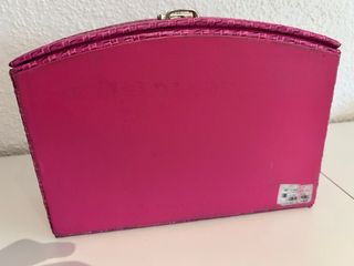 Joyero rosa con cierre