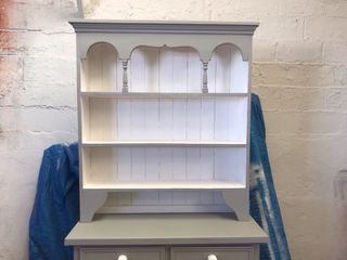 Alacena Aparador Estantería Rústica Gris