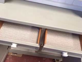 Alacena Aparador Estantería Rústica Gris