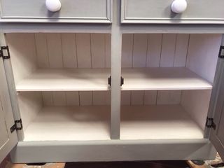 Alacena Aparador Estantería Rústica Gris