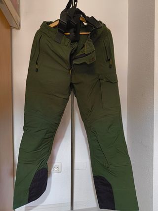 Pantalón Trekking Montañismo Senderismo Verde
