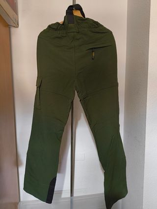 Pantalón Trekking Montañismo Senderismo Verde