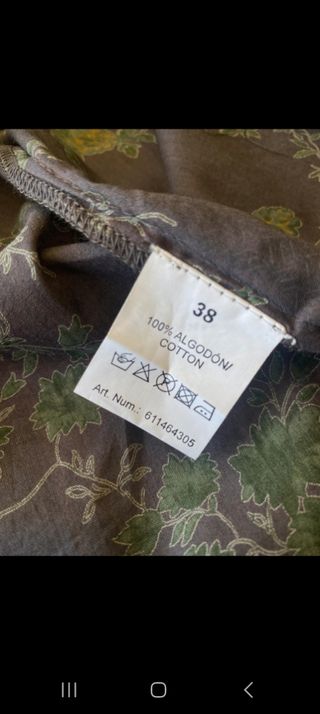 Blusa Nice Things manga corta floral,sin estrenar